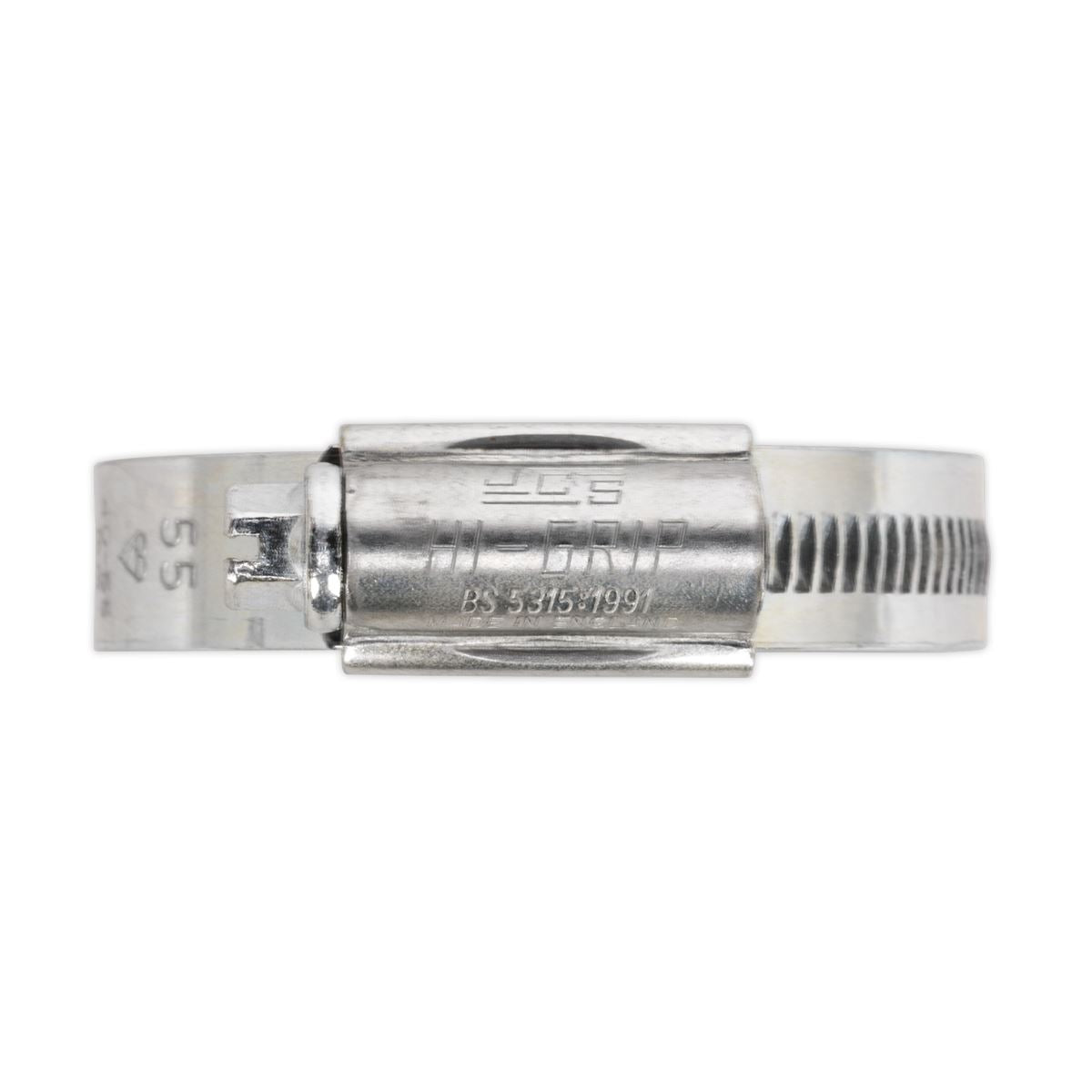 Sealey HI-GRIP Hose Clip Zinc Plated 40-55mm Pack of 20 HCJ2