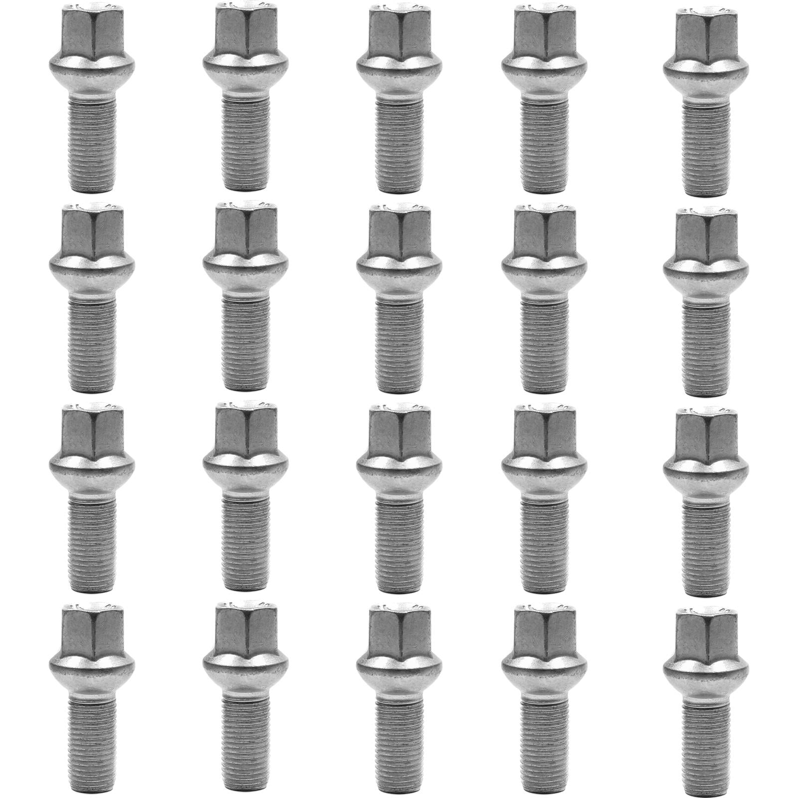 20 x Wheel Bolts Nut Fits Audi A1 A2 A3 A4 A5 A6 A7 A8 TT MK1 2 & 3