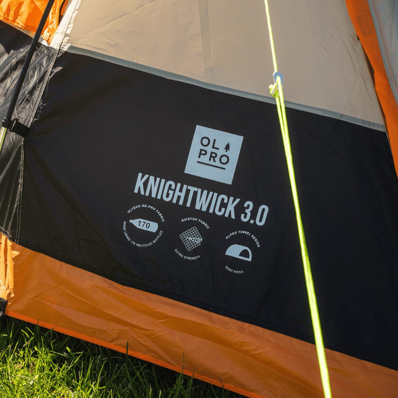 Olpro Knightwick 2.0S - 3 Person Tent (Riptop)