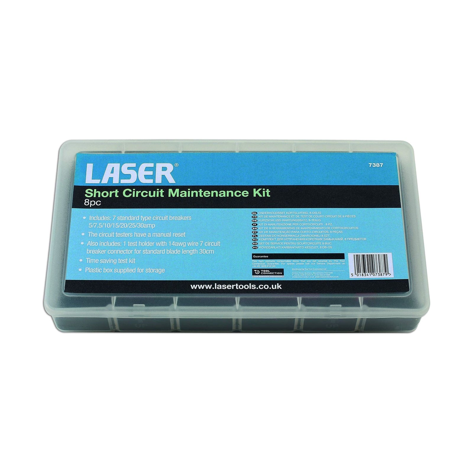 Laser Short Circuit Diagnostic Kit 8pc 7387