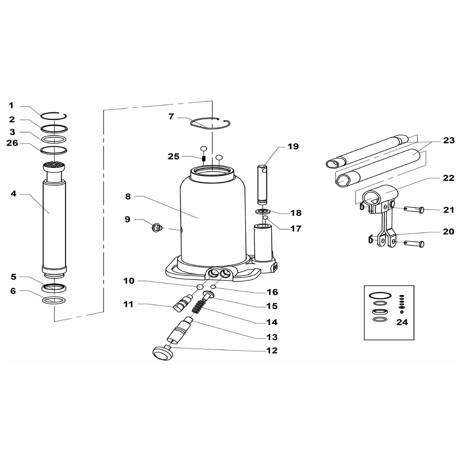 Sealey O-ring SJ8.V3-06