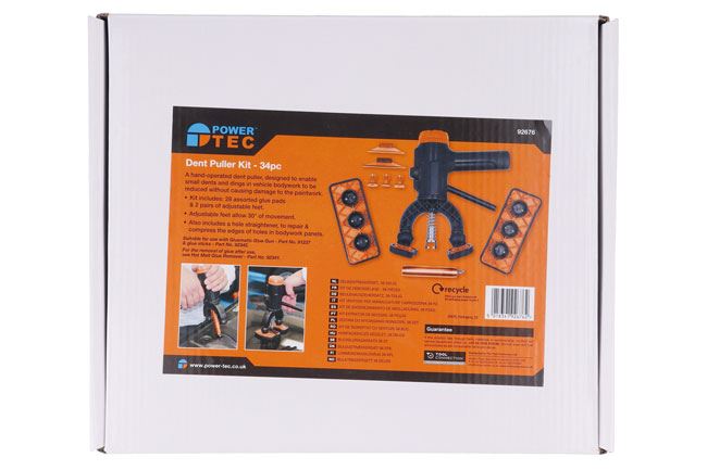 Powertec Dent Puller Kit 34pc - 92676