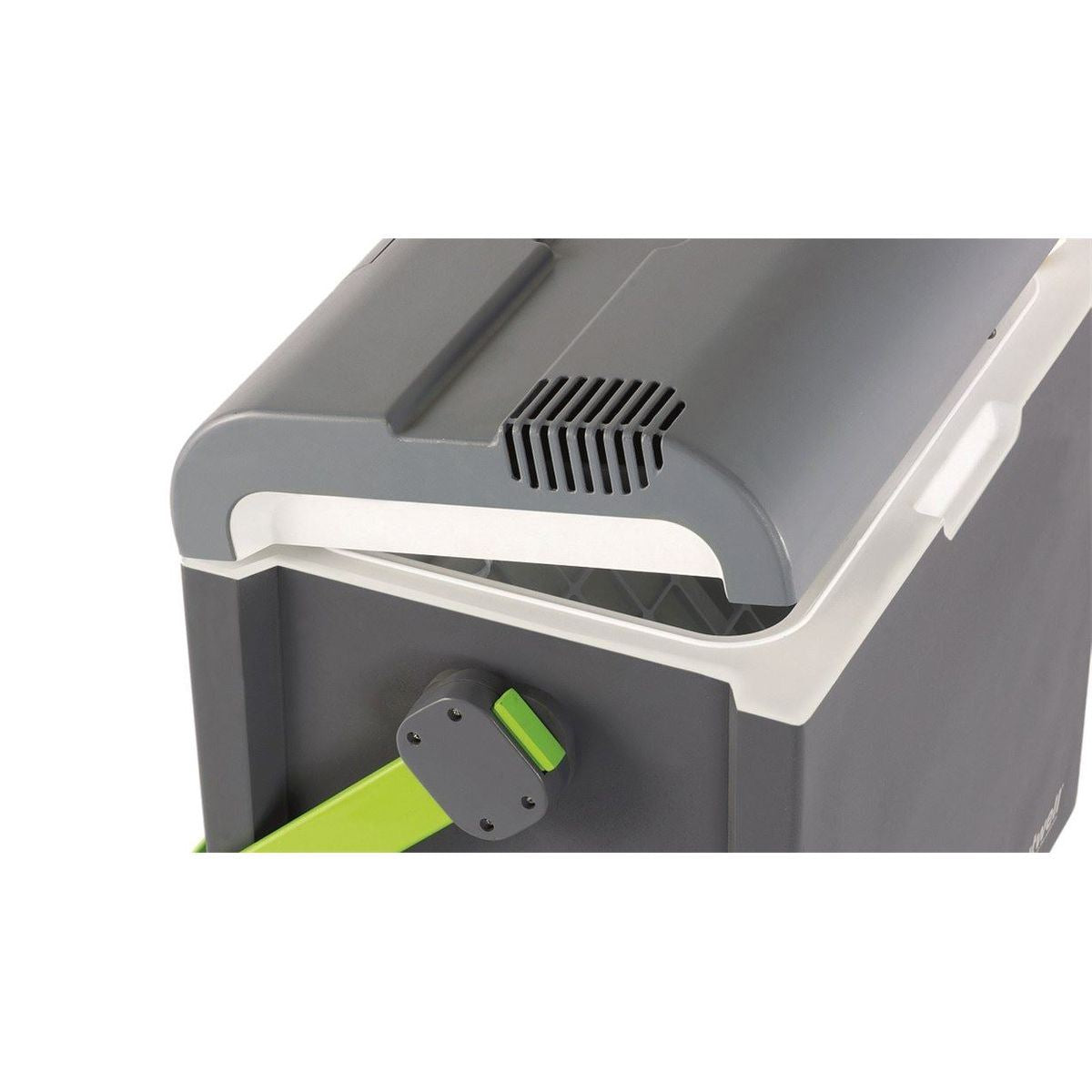 Ecocool Grey 24L Coolbox (590173) Convenient 12V 230V Cooler for Any Adventu