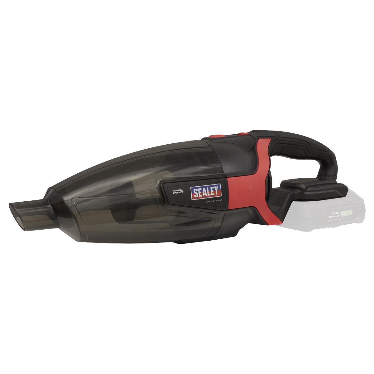 Sealey Cordless Handheld Vacuum Cleaner 650ml 20V SV20 Series Kit 2 Batteries