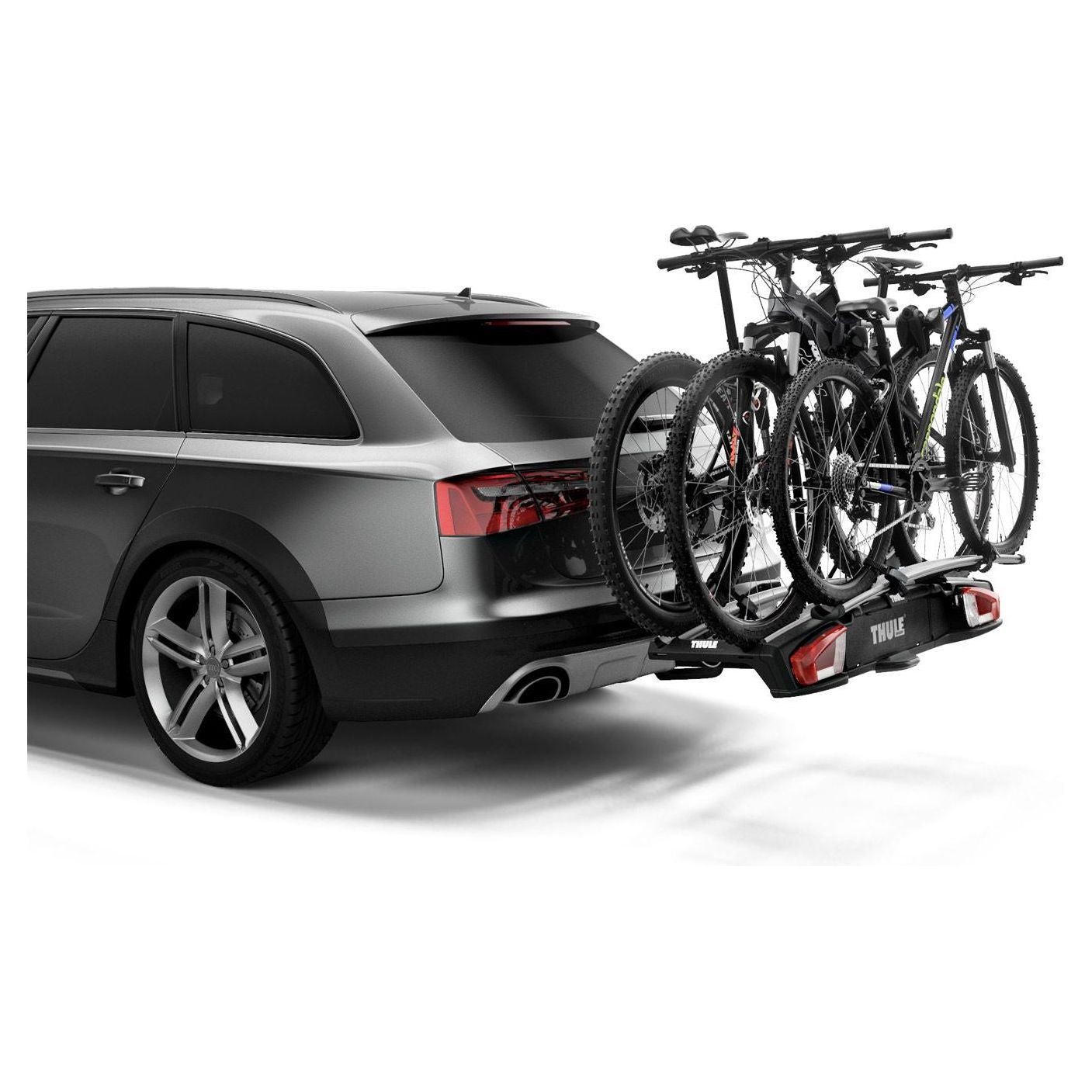 Thule VeloSpace XT two-bike platform towbar bike rack black/aluminium Towbar Bike Rack