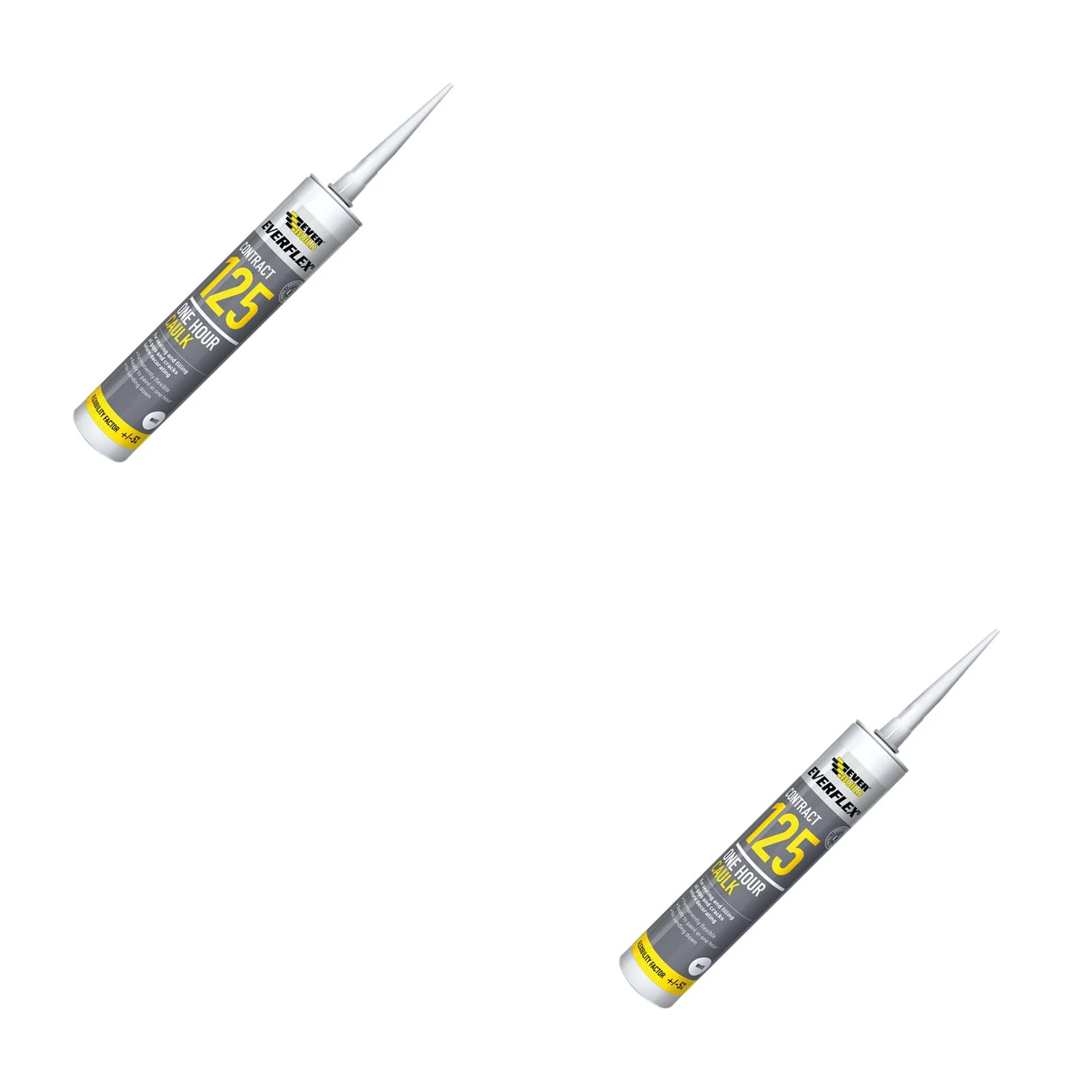 Everbuild Sika SikaSeal® One Hour Caulk White 300ml - 879014