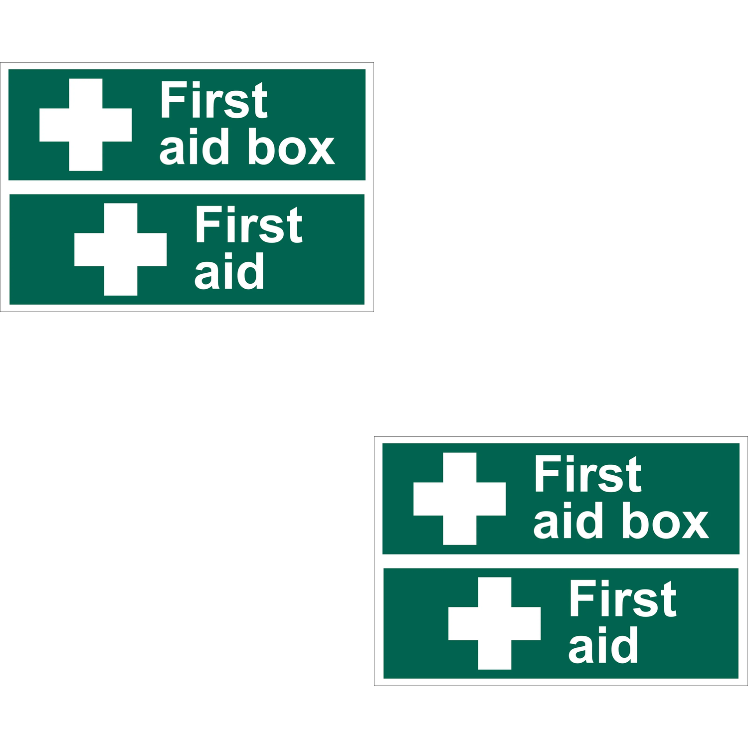 Draper First Aid Box' Safety Sign - SS42