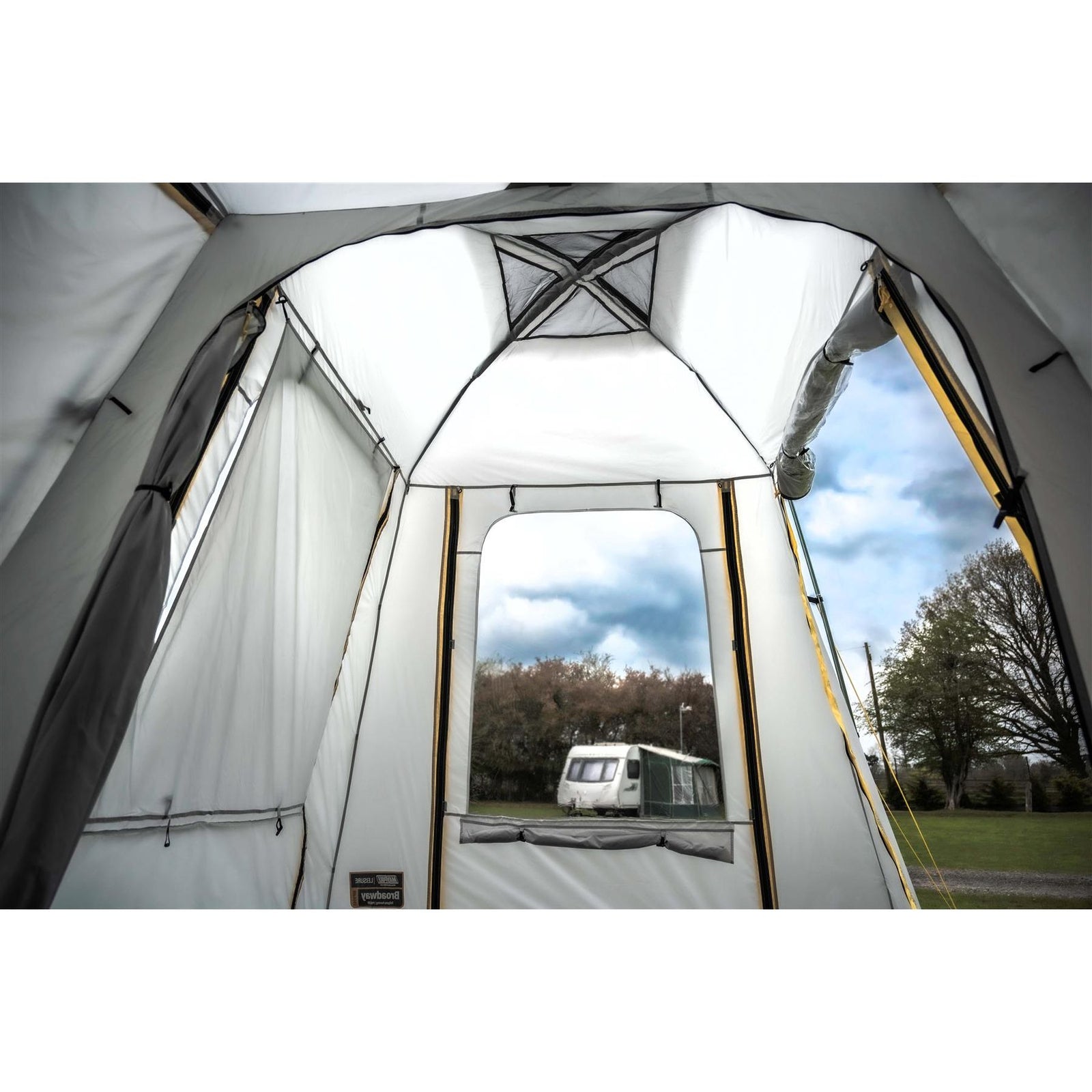 Maypole Broadway Poled Tailgate Awning for Campervan