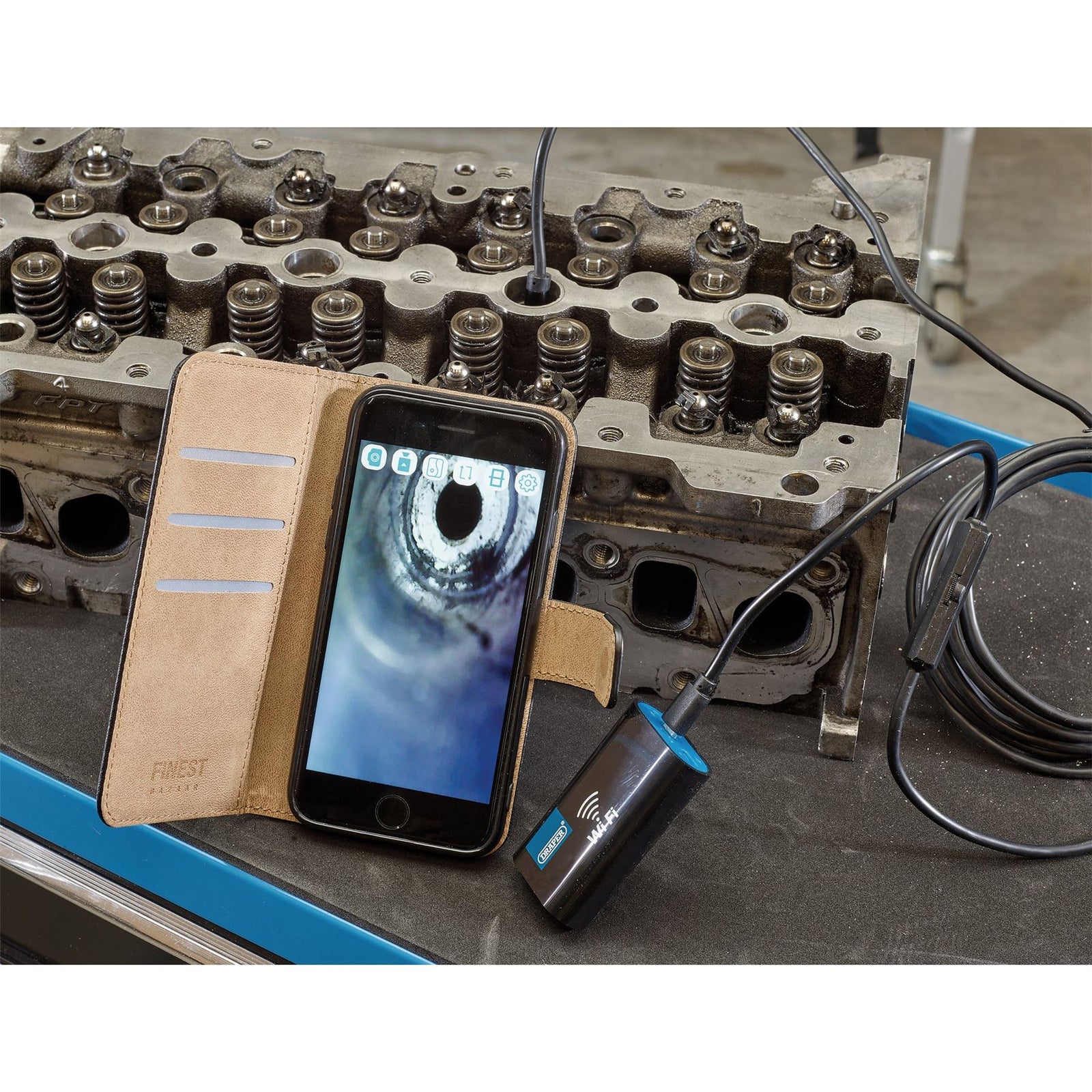 Draper Wi-Fi Endoscope Inspection Camera 91648