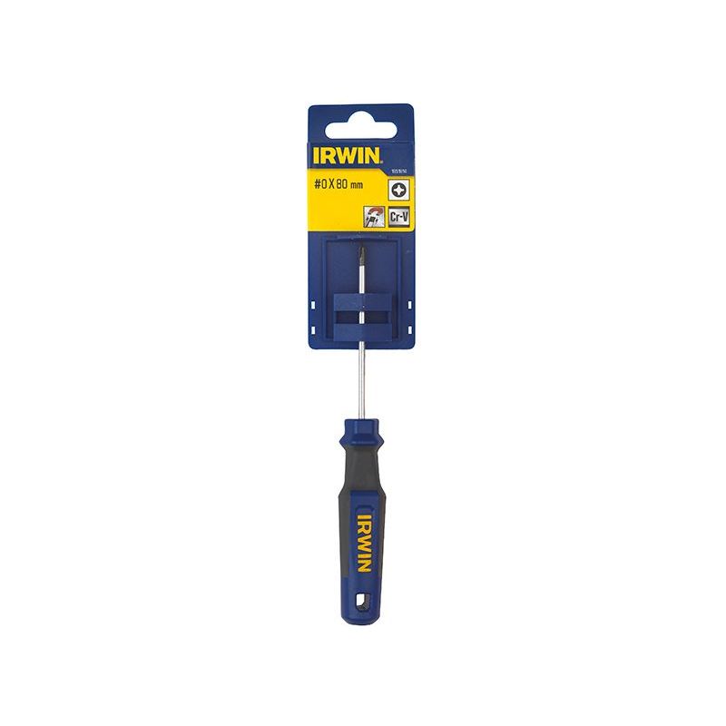 Irwin® Pro Comfort Screwdriver Phillips Tip PH0 x 80mm