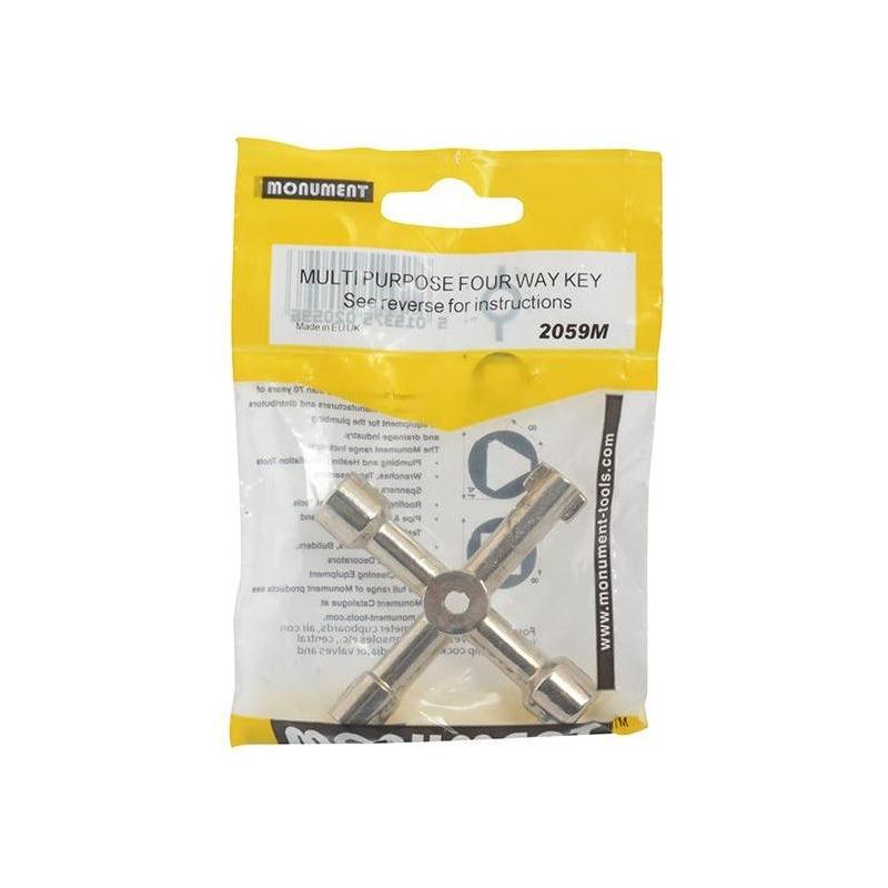 Monument 2059M Multi Purpose Four Way Key