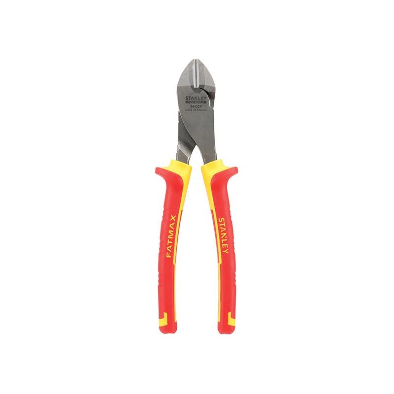 Stanley® Hand Tools FatMax® Heavy-Duty Diagonal Cutting Pliers VDE 200mm