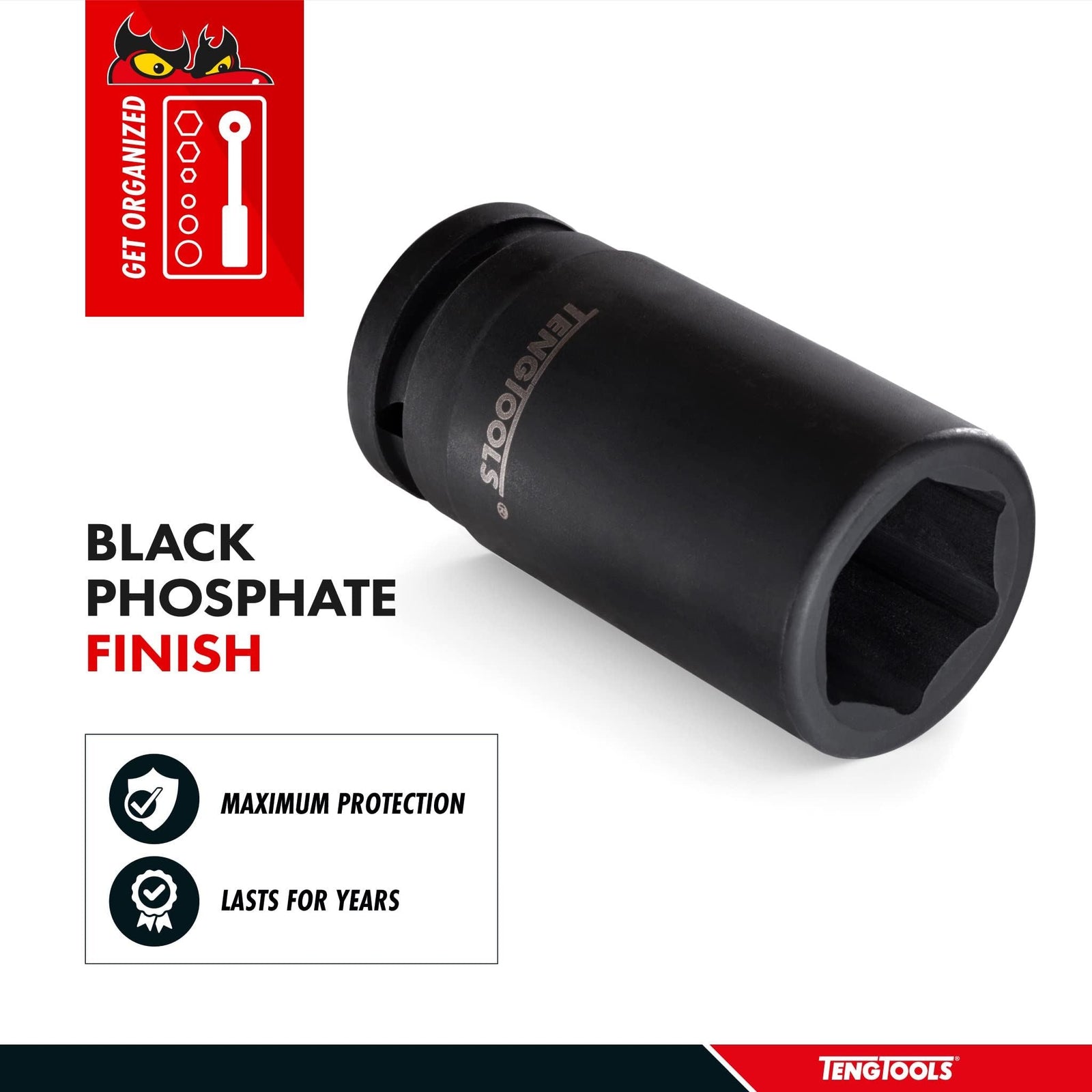 Teng Tools 3/4" Deep Impact Socket DIN AF 15/16"