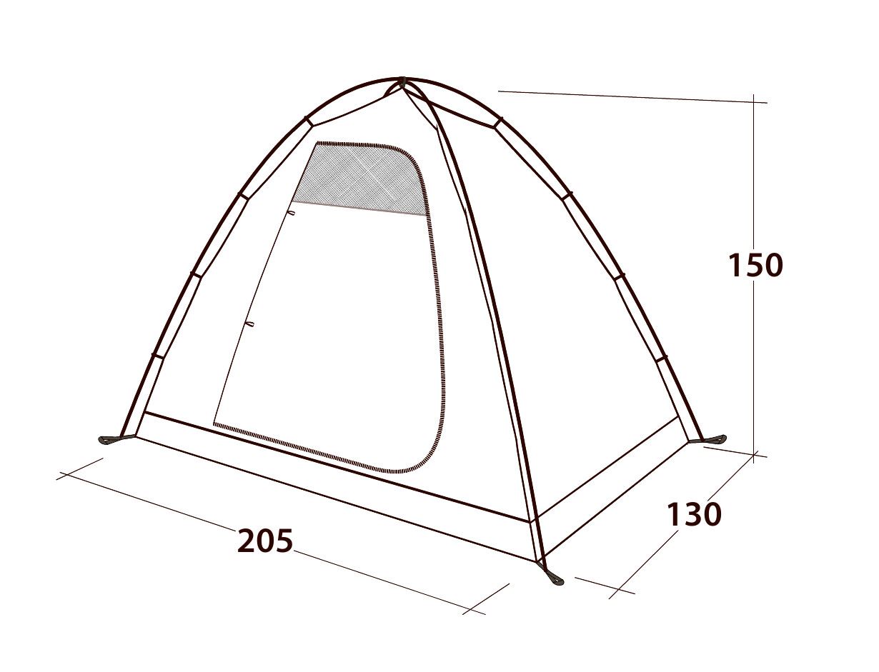 Outwell Free Standing inner Tent Black