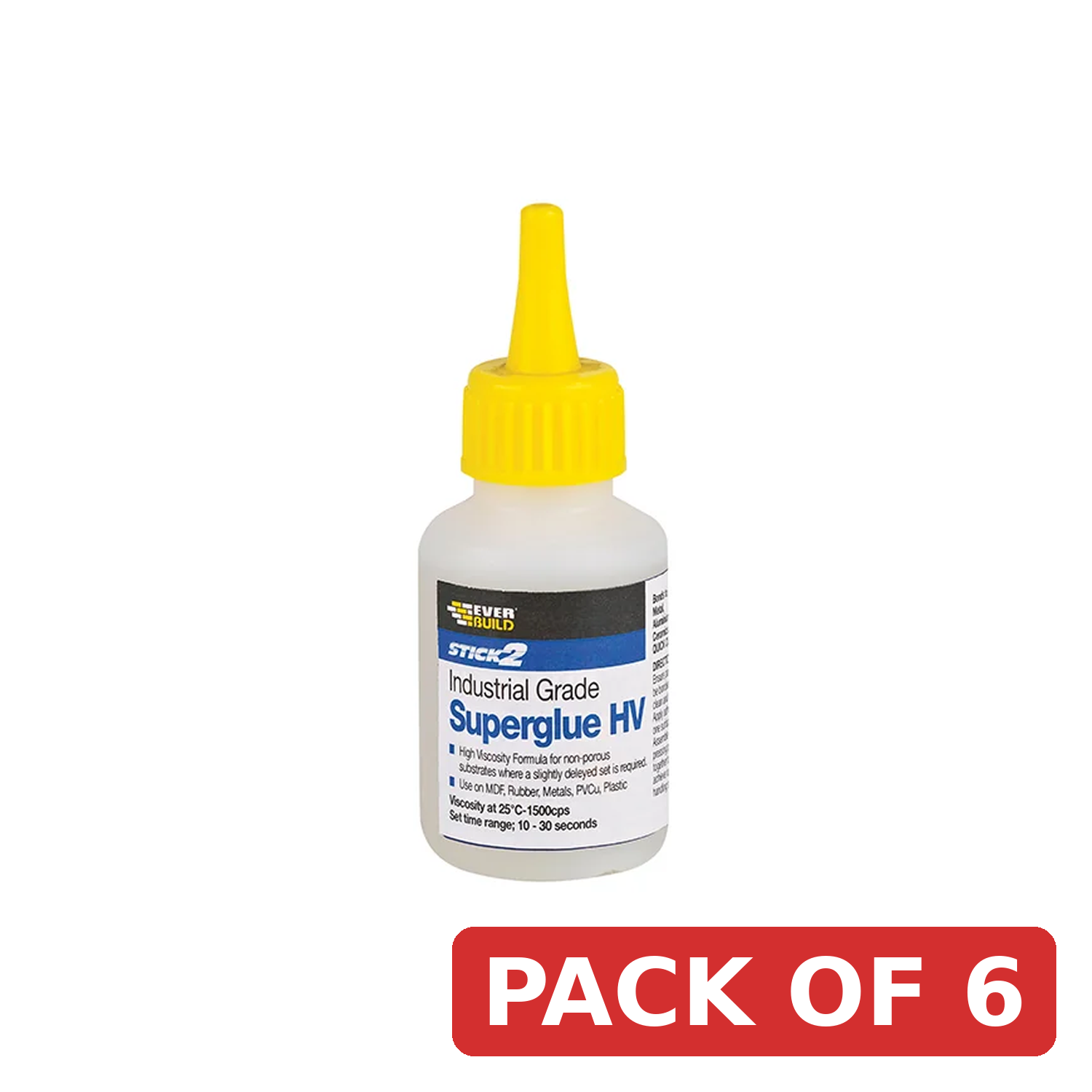 Everbuild Sika Industrial Superglue HV 20g - 484654