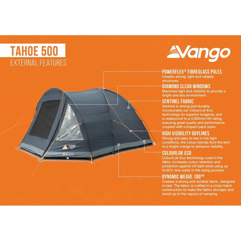 Vango Tahoe 500 Tent Deep Blue