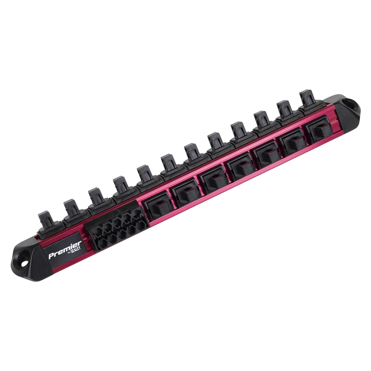 Sealey Premier Socket & Bit Retaining Rail 1/4"Sq Drive 260mm