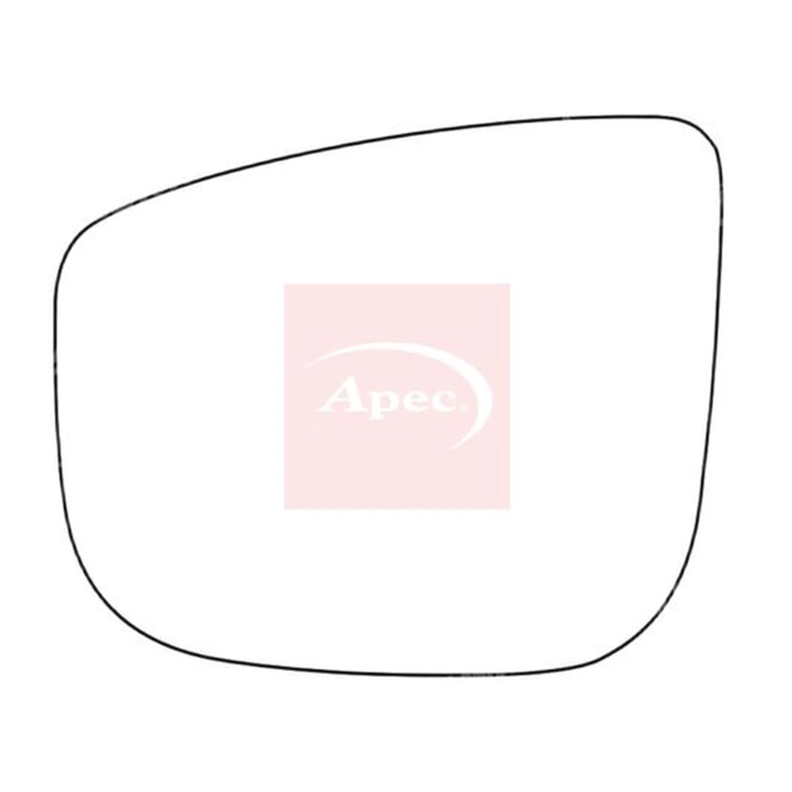 Apec Exterior Wing Mirror Glass Left AMS2011