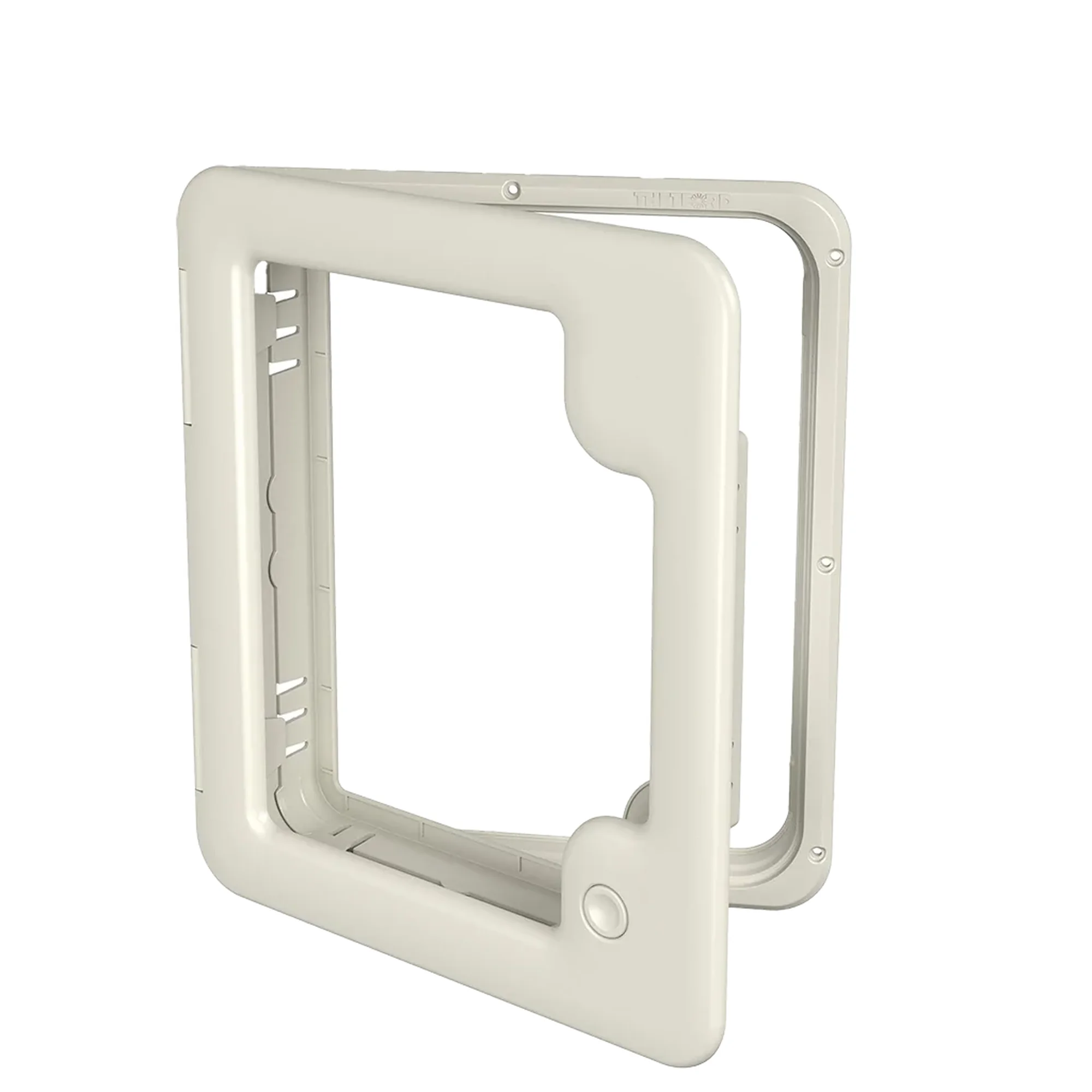 Thetford Service Door 3 White No Lock with Push Button