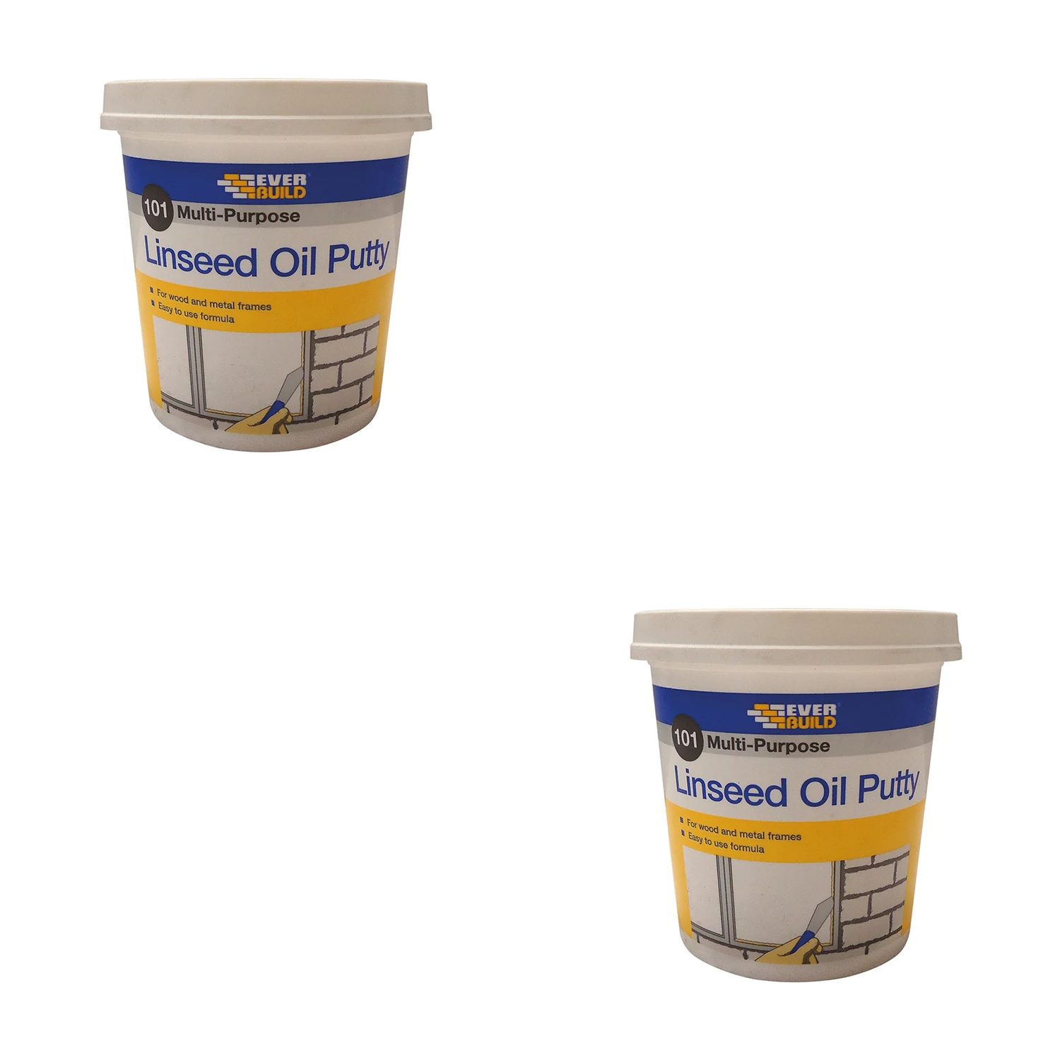 Everbuild Sika 101 Multi-Purpose Putty Natural 1kg - 480210