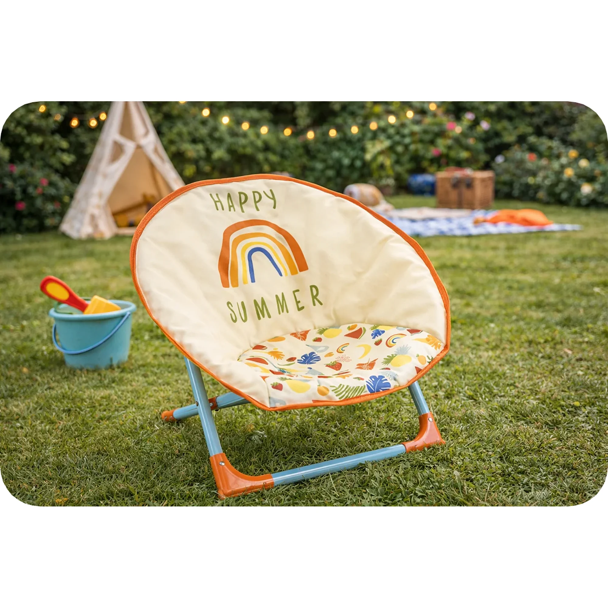 Quest Moon Chair Rainbow Fruits SP2036