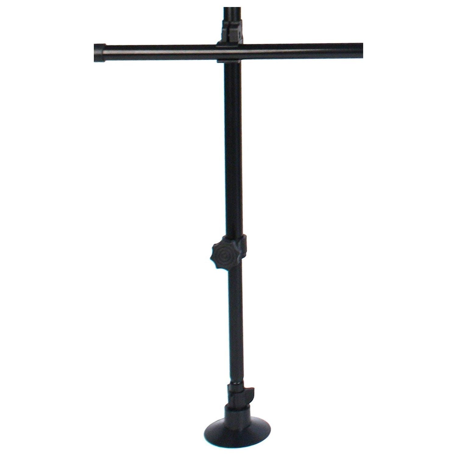 Universal Pet Dog Guard Car Estate Van Adjustable In Black Tube Bars