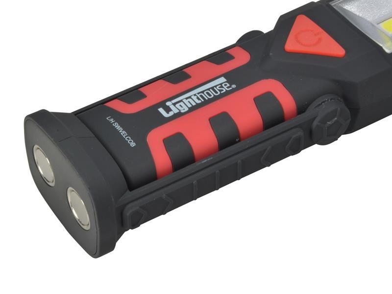 Lighthouse COB LED Swivel Base Torch 220 lumens
