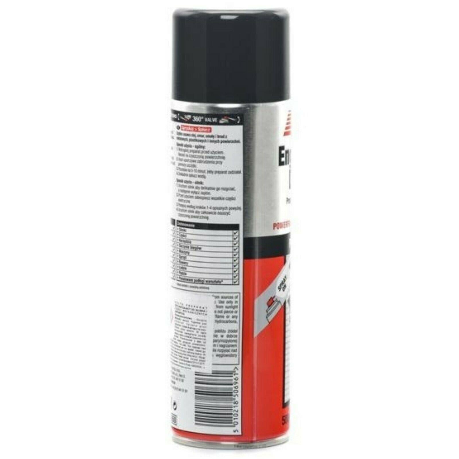2 x Holts Engine & Parts Degreaser Spray Cleaner Car Grease Dirt Remover 500ml