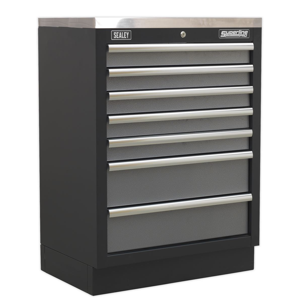 Sealey Superline Pro 2.0m Storage System Wood Worktop APMSSTACK07W