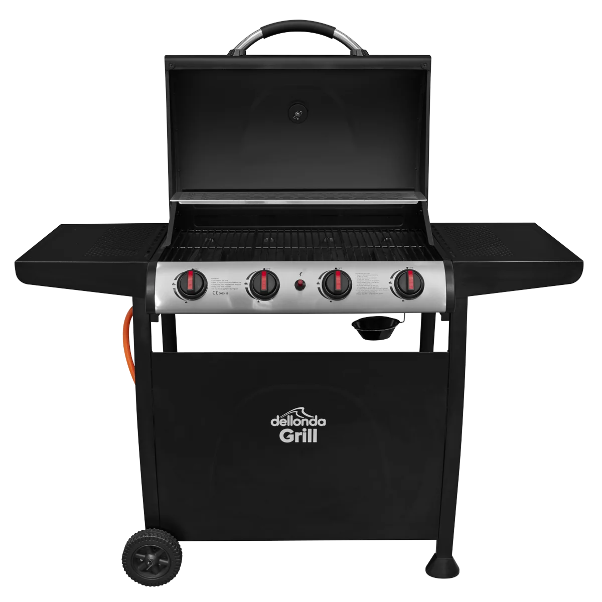Dellonda 4 Burner Gas BBQ