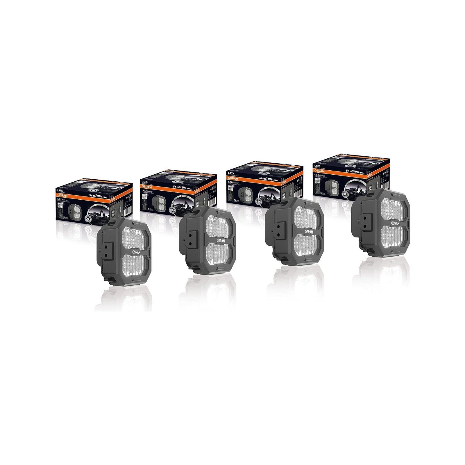 OSRAM LEDriving® Cube PX1500 Flood, LEDPWL 115-FL, OFF ROAD LED work lights, 15