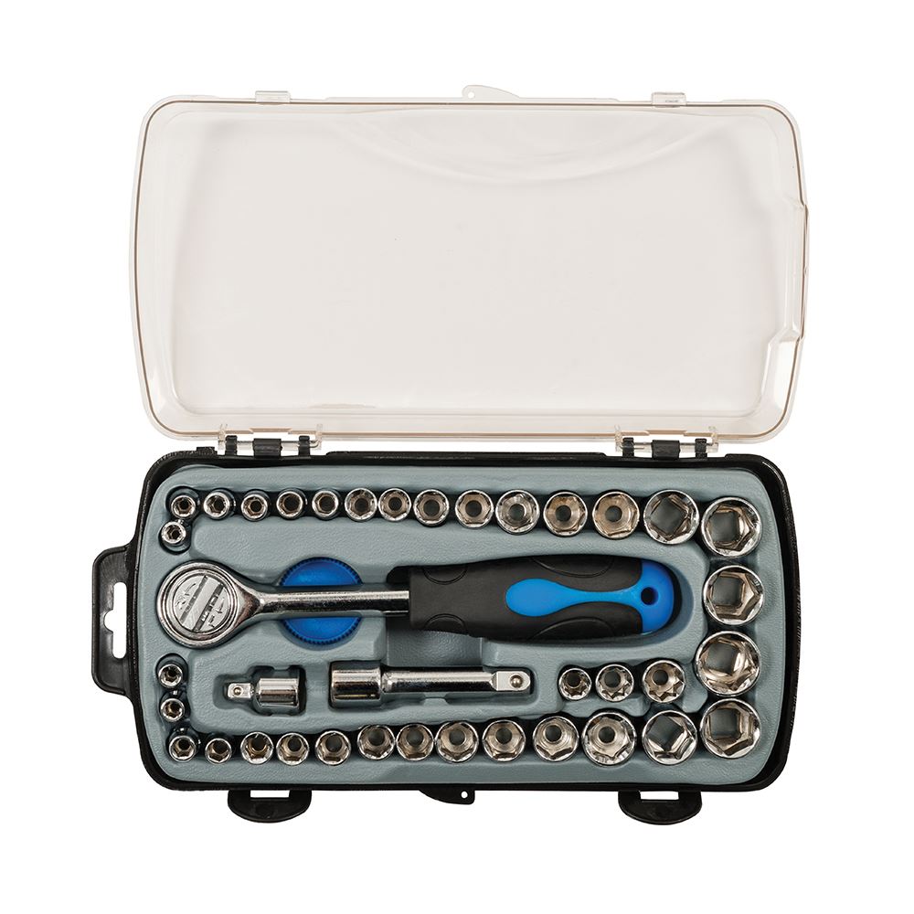 Silverline Compact Socket Set 39pce 39pce