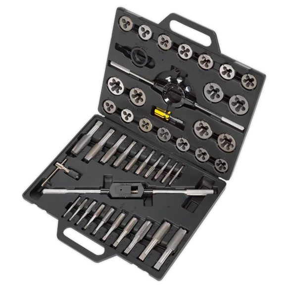 Sealey Tap & Die Set 45pc Split Dies Imperial AK303IMP