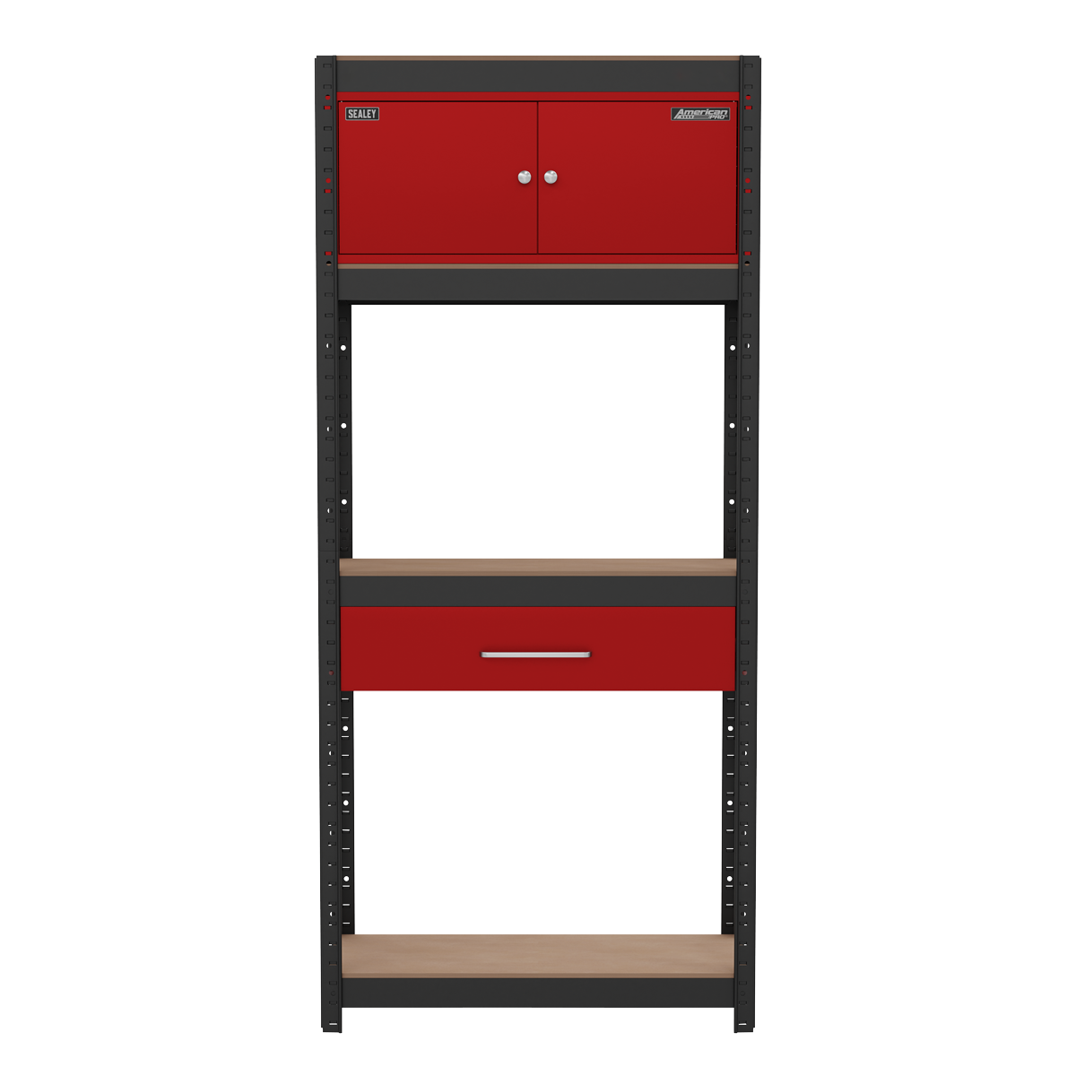 Sealey Shelving Unit 4-Tier AP830R 615kg Capacity
