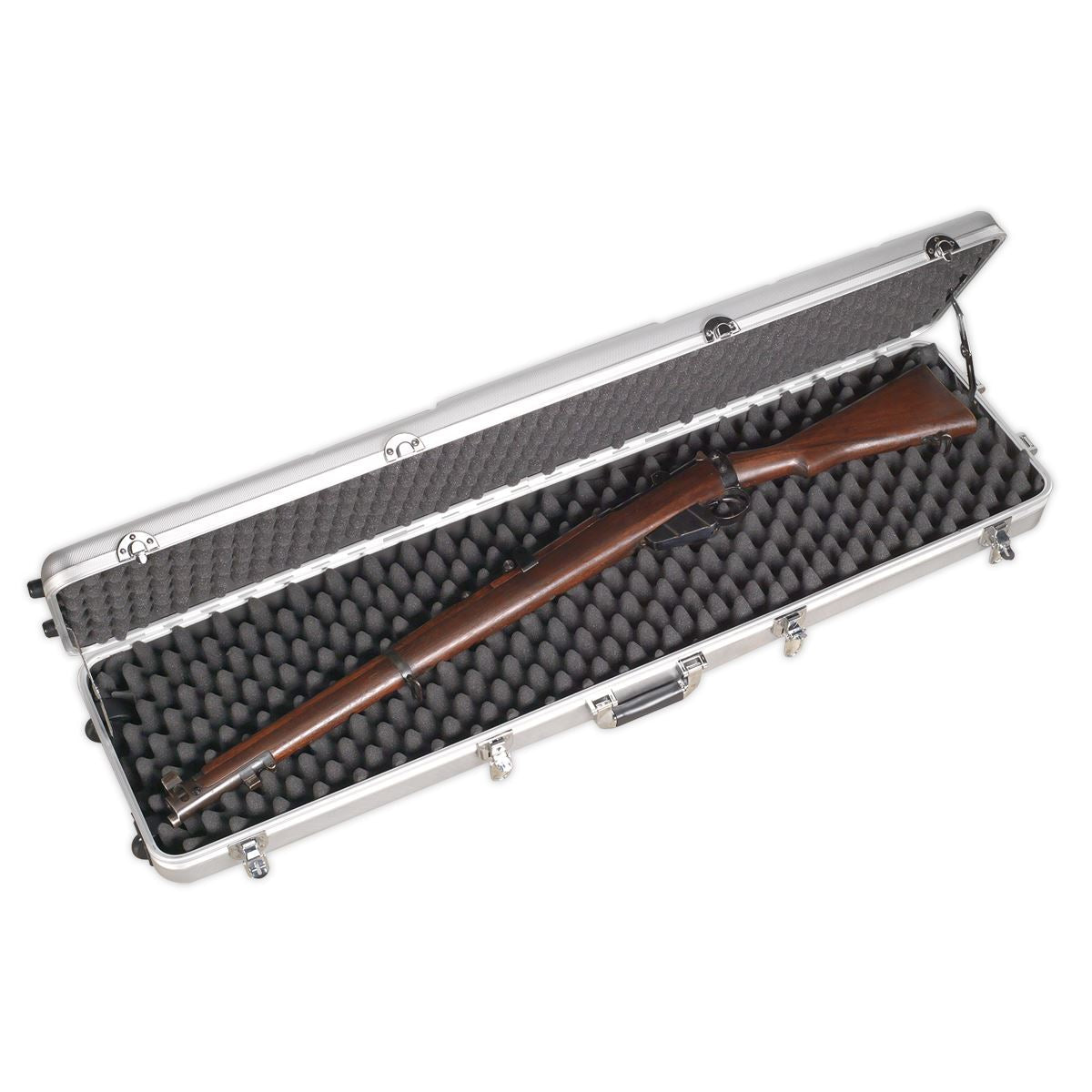 PORTABLE GUN CASE WITH WHEELS