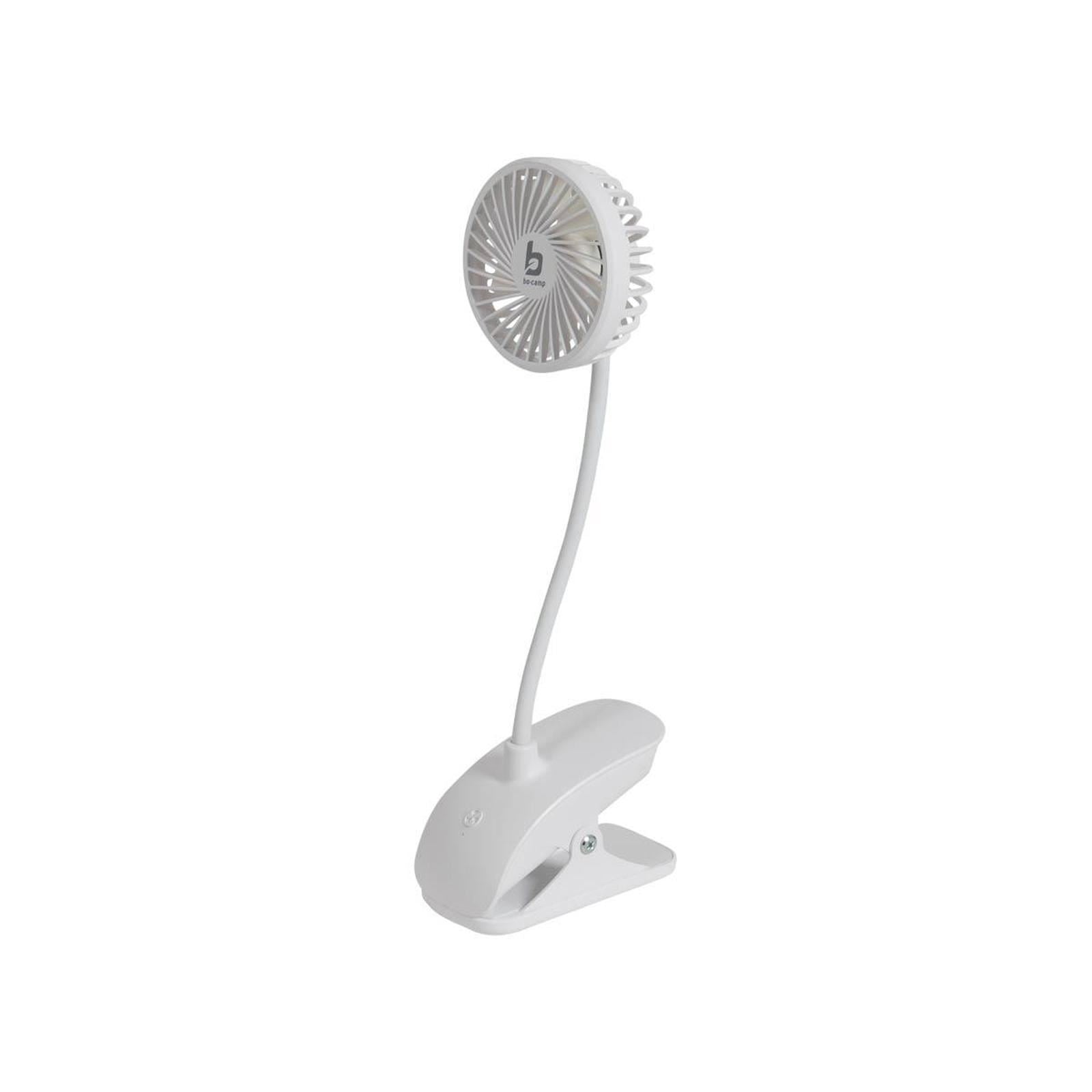 Bo-Camp Table Fan with Clamp Flex Rechargeable