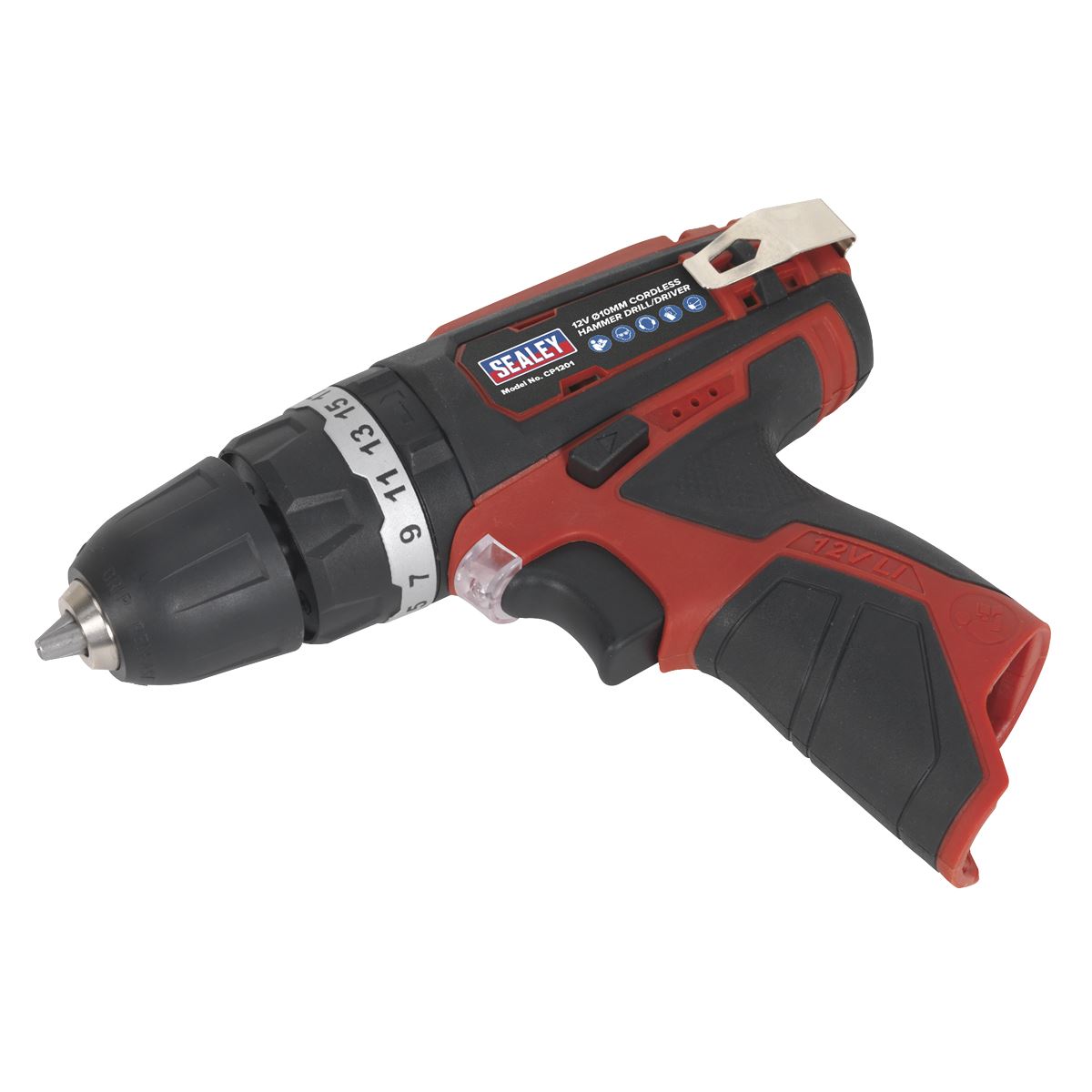Sealey Cordless Combi Drill10mm 12V SV12 Series Body Only CP1201