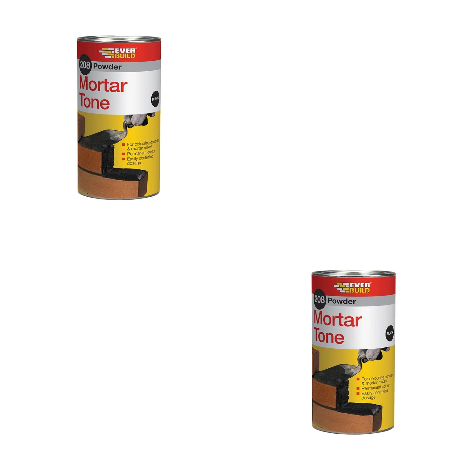 Everbuild Sika MaxMix® Powder Mortar Tone Brown 1kg - 878131