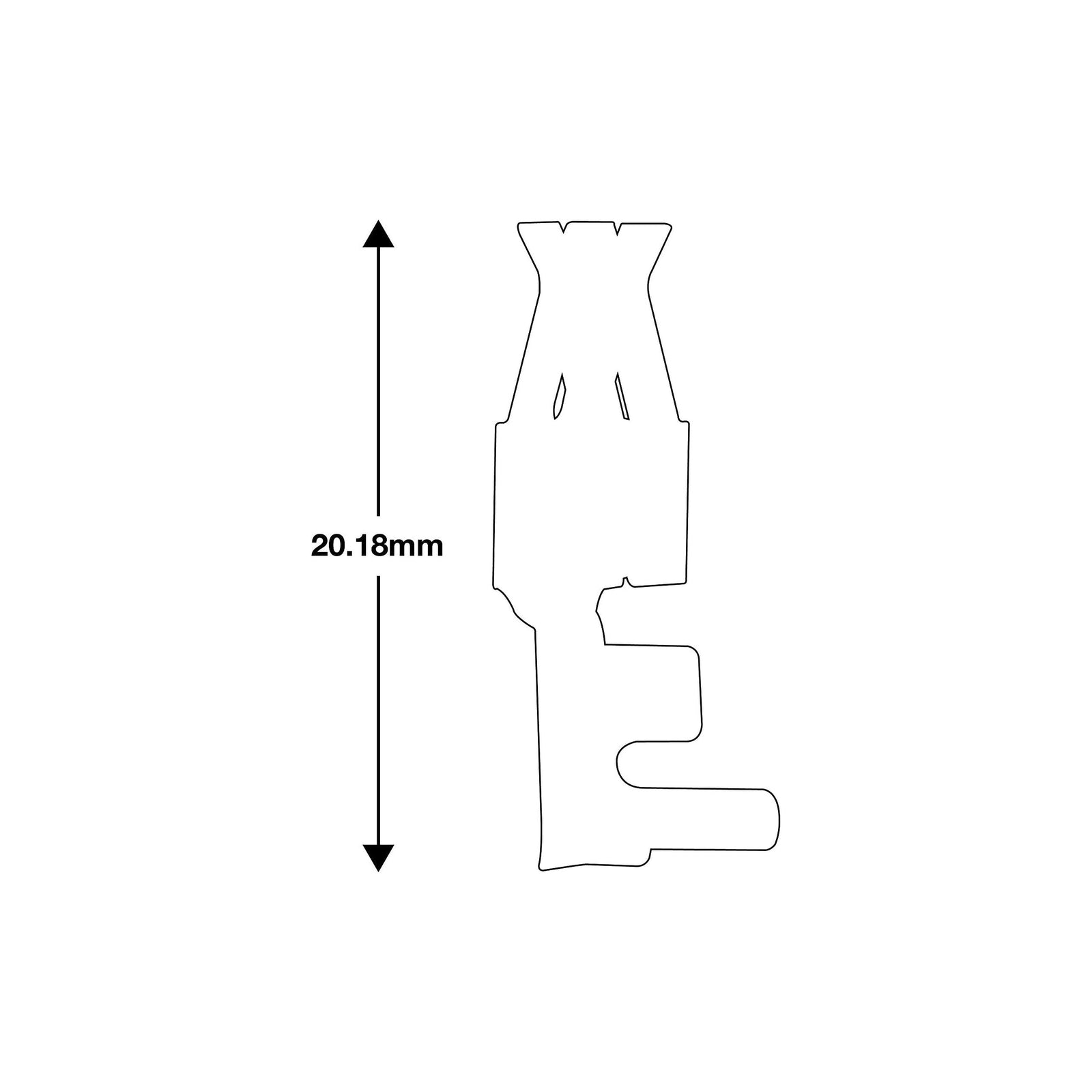 Tool Connection Non Insulated Female Terminal 100pc 37394