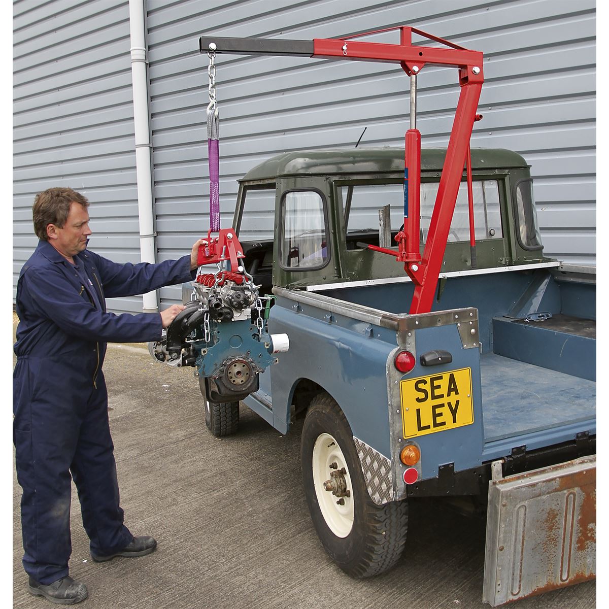 Sealey Static Mounted Crane 750kg SSC750