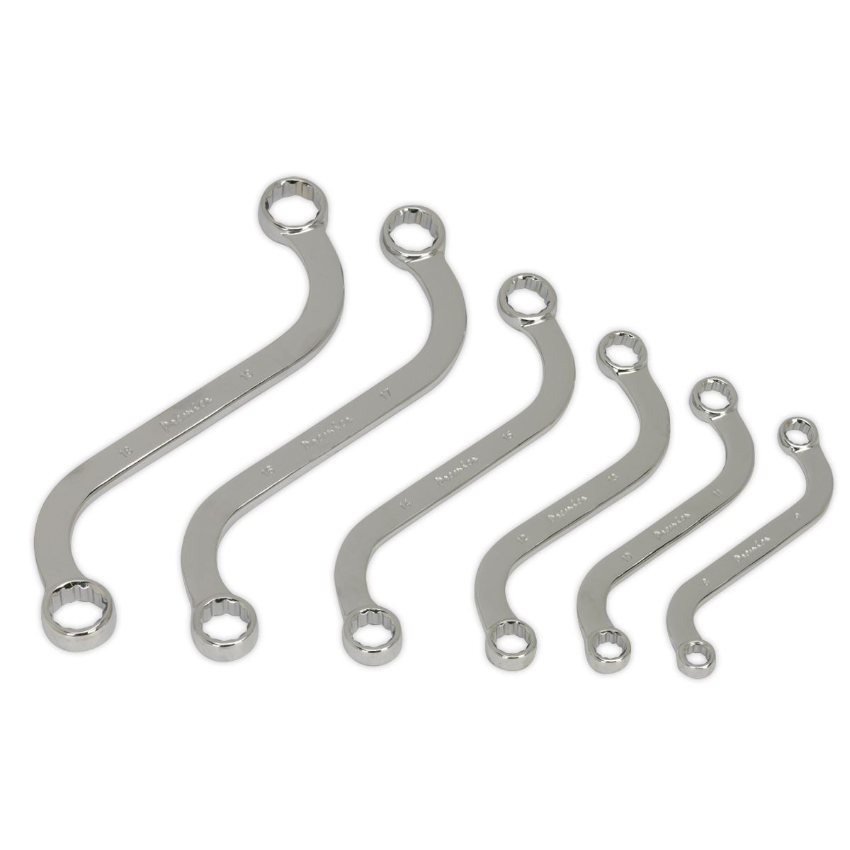 Sealey S-Spanner Set 6pc Metric AK6315