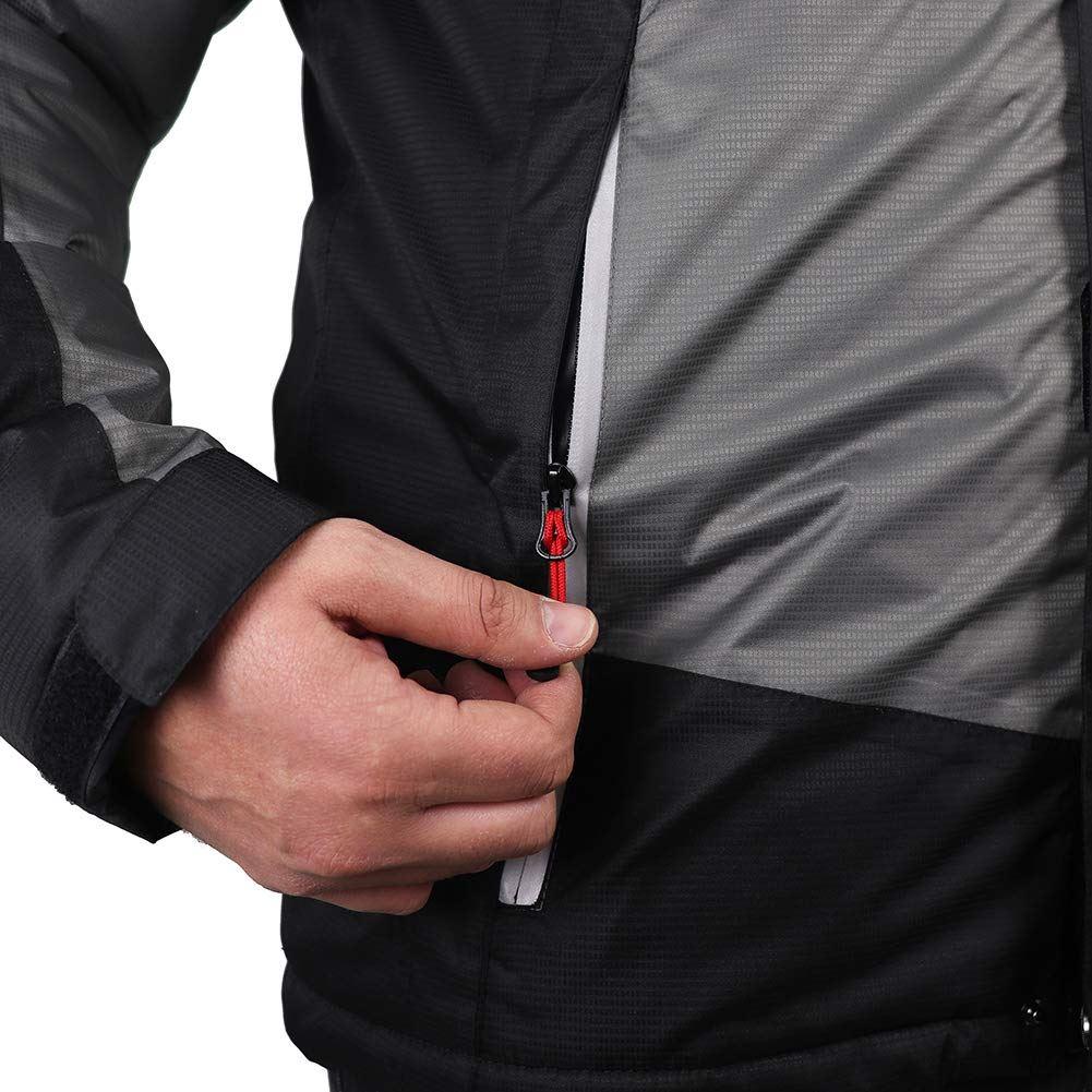Tool Connection Waterproof Lightweight Padded Jacket - Black/Grey - L LCJKT446-L