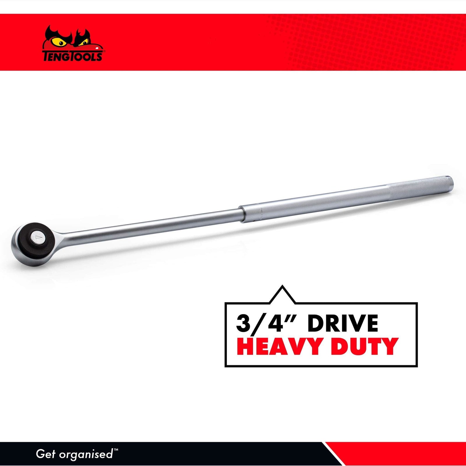 Teng Tools 3/4" Extendable Ratchet 72 Teeth 545-860mm
