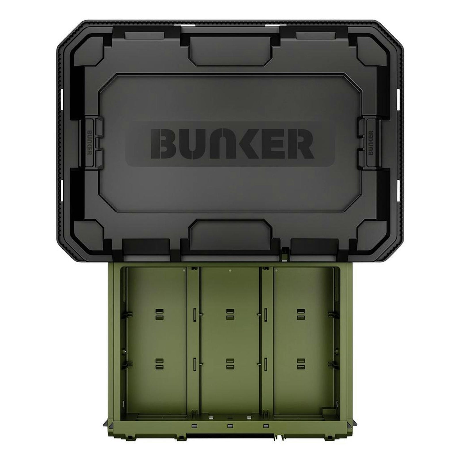 BUNKER Load-Up Stacking 3 Drawer Tool Box, 570mm - B600-3DTB