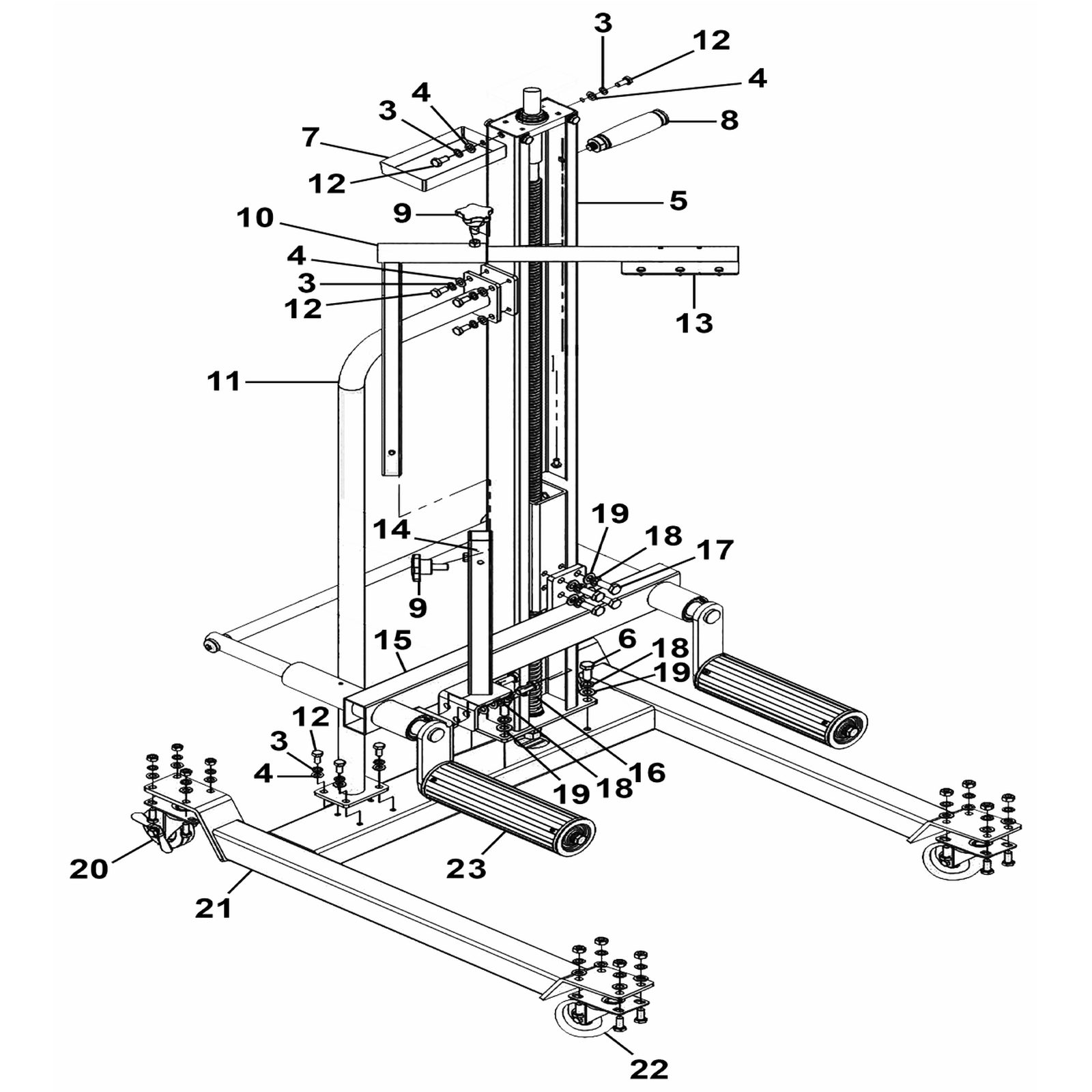 Sealey Frame Base WD50QLS-21