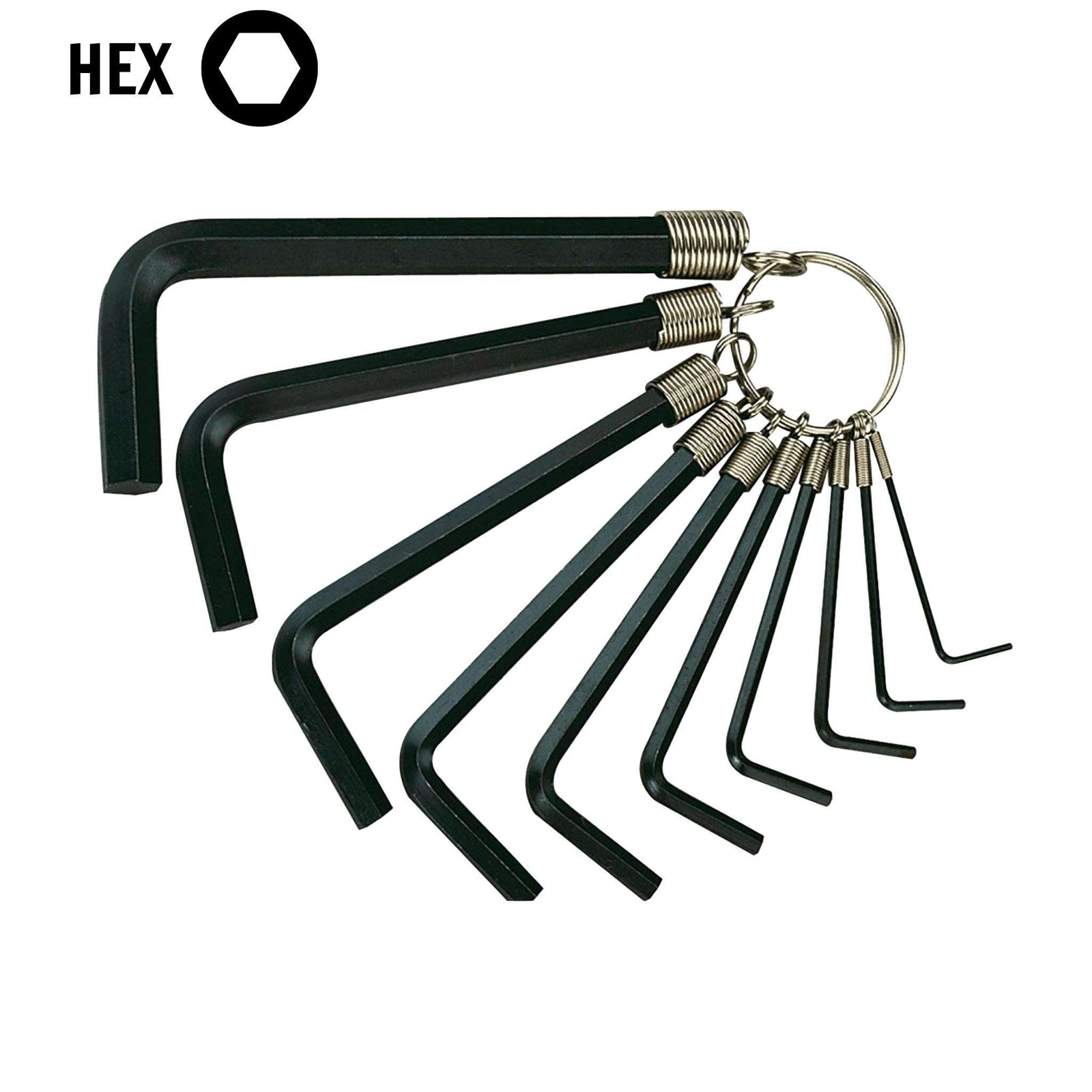 Teng Tools Hex Key Set 10 Pieces
