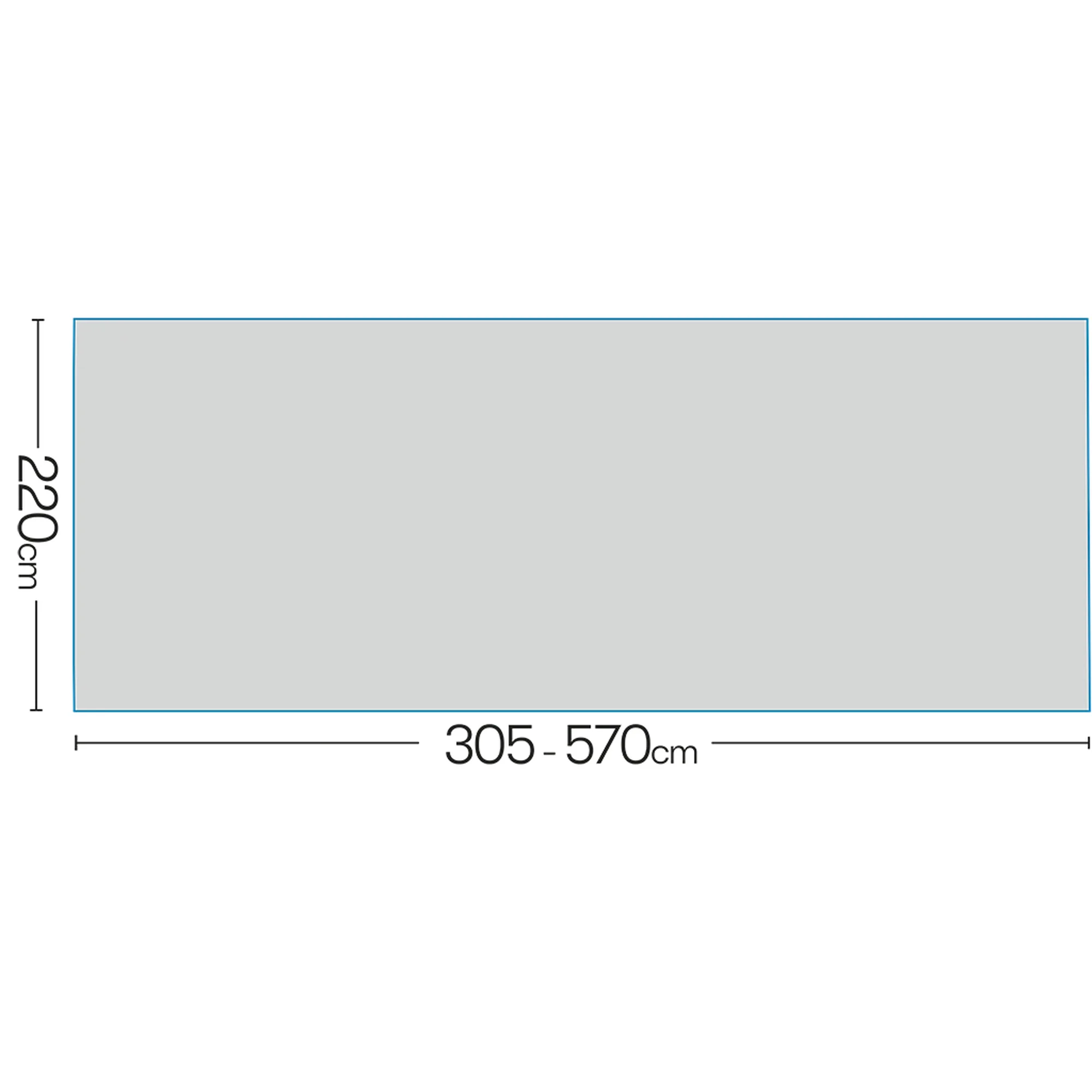 Westfield Sun Shady Pro Canopy 570 cm