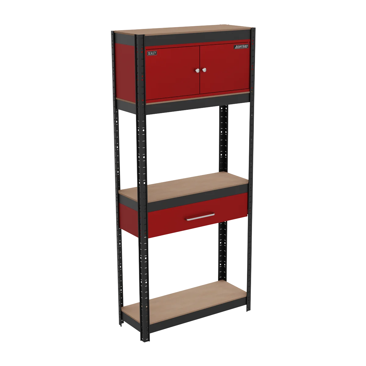 Sealey Shelving Unit 4-Tier AP830R 615kg Capacity