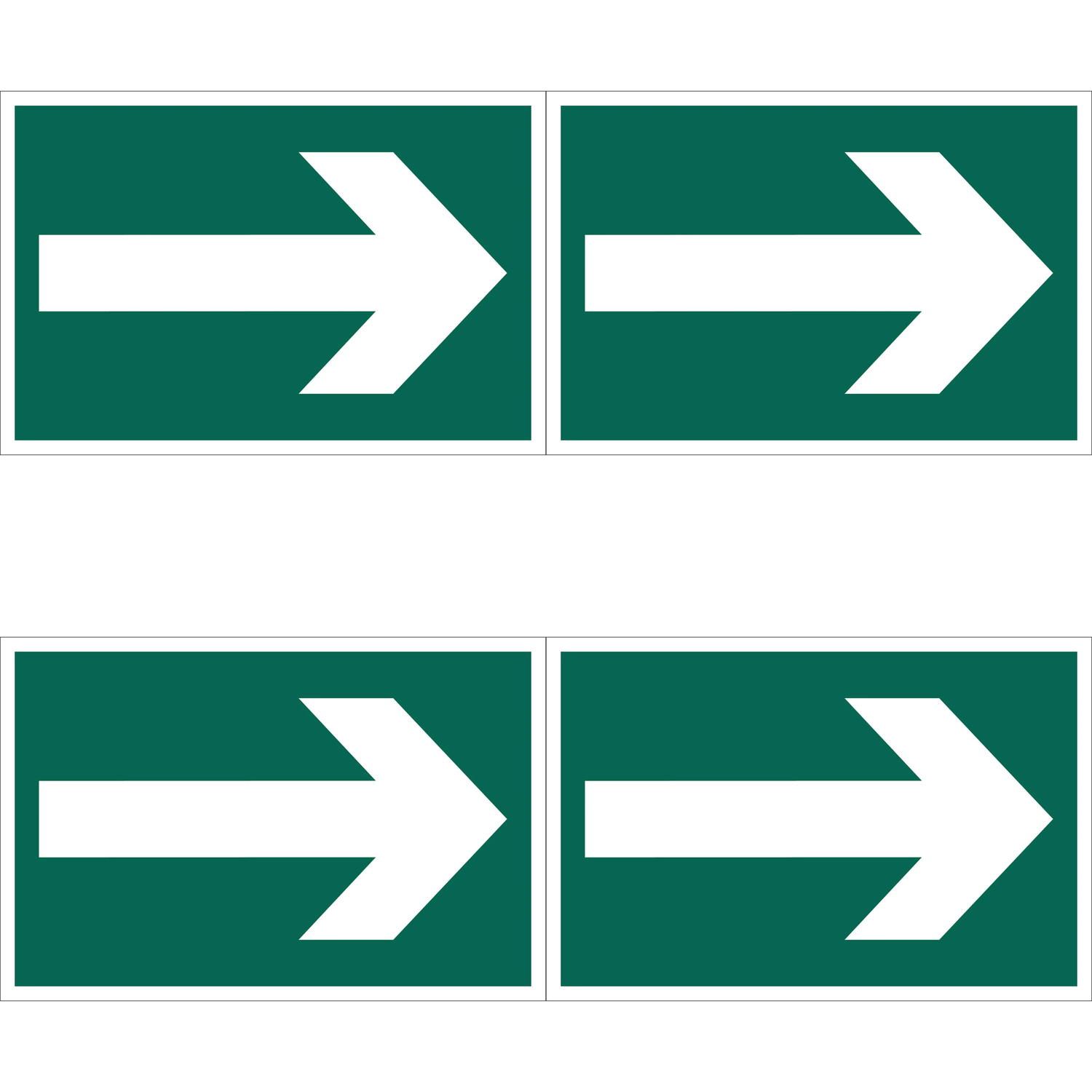 Draper Arrow Symbol' Safety Sign - SS37