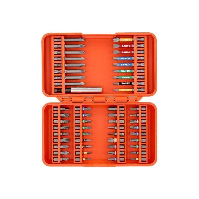 Bahco 59S/54C-1 Standard Bit Set, 54 Piece